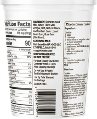 Maggio Part Skim Ricotta - 32 OZ - Image 6