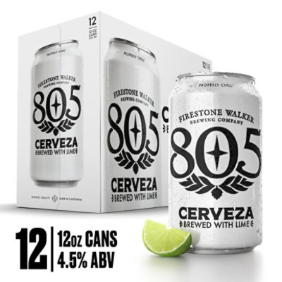 Firestone Walker Brewing Company 805 Cerveza - 12 - 12 Fl. Oz. - Image 1
