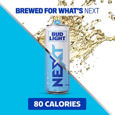 Bud Light NEXT Zero Carbs American Lager Beer in Cans - 12 - 12 Fl. Oz. - Image 3