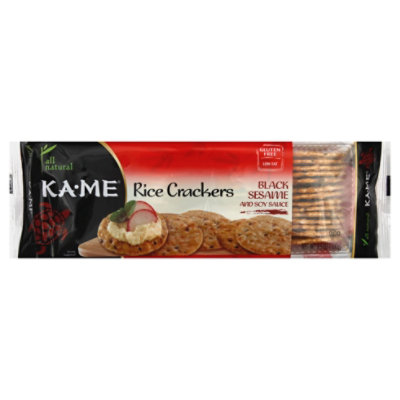 Ka Me Rice Crkr Blck Ssm&sce - 3.5 OZ - Image 1