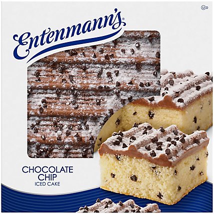 Entenmanns Choc Chip Iced Cake - 19 OZ - Image 2