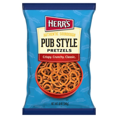 Herrs Pub Style Sourdough Pretzels - 12 OZ - Image 3