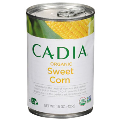 Cadia Veg Corn Sweet Org 15 OZ JewelOsco