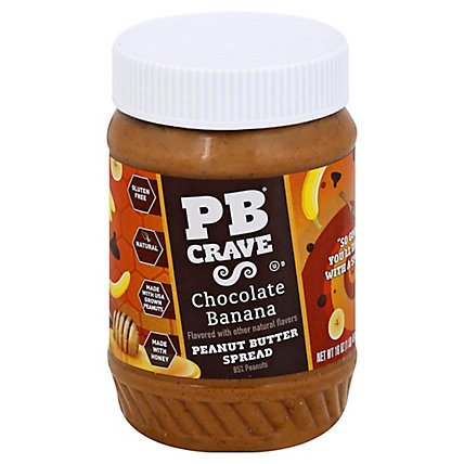 Pb Crave Peanut Butter Coco Banana - 16 OZ - Image 1