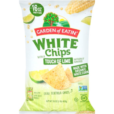 Garden Of Eatin Chips White With A Touch Of Lime - 16 Oz - Image 2