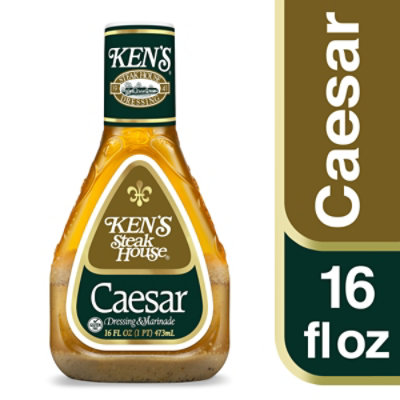 Kens Steak House Caesar Salad Dressing 16 Oz - 16 FZ - Image 1