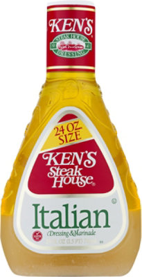 Kens Steak House Italian Salad Dressing - 24 FZ - Image 1