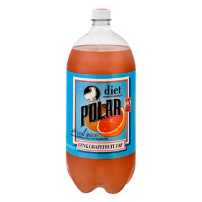 Polar Dry Soda Pink Grapefruit - 67.6 FZ - Image 3