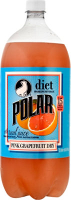 Polar Dry Soda Pink Grapefruit - 67.6 FZ - Image 6