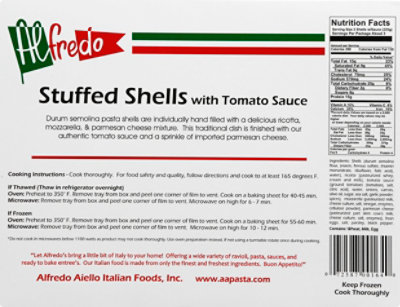 Alfredo Cheese Stuffed Shells In Tomato Sauce - 24 OZ - Image 6