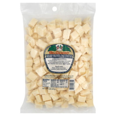 Belgioioso Cubed Provolone Cheese - Image 1