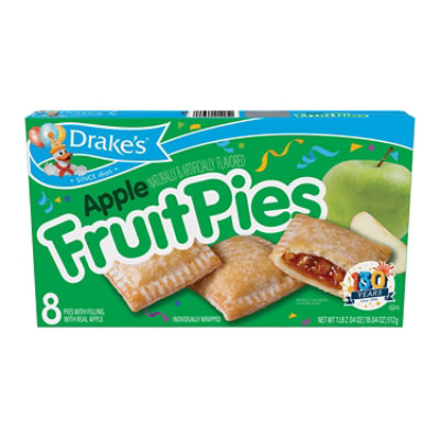 Drakes Apple Fruit Pie - 18.04 Oz - Image 2