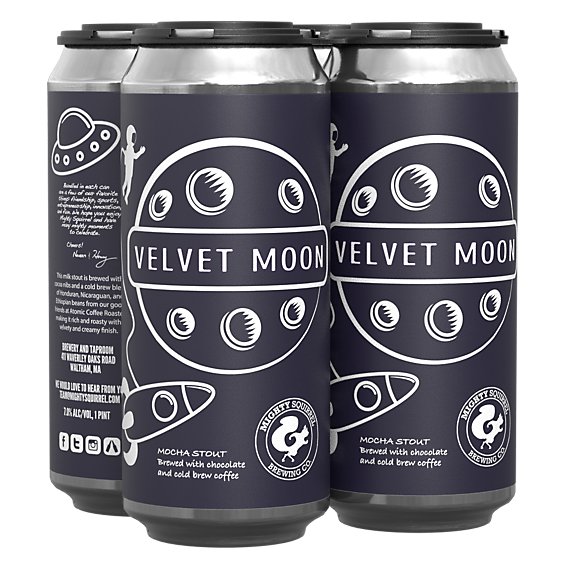 Mighty Squirrel Velvet Moon In Cans - 4-16 FZ