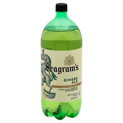 Seagrams Soda Ginger Ale - 33.8 FZ - Image 1