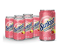 Sunkist Strawberry Lemonade Soda In Can - 6-7.5 Fl. Oz.