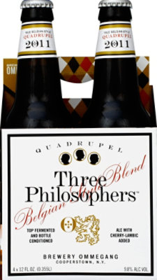 Brewery Ommegang Three Philosophers Bottles - 4-12 FZ - Image 2