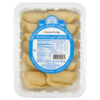 Delicious Fresh Pierogi Potato & Cheese - 13 Oz