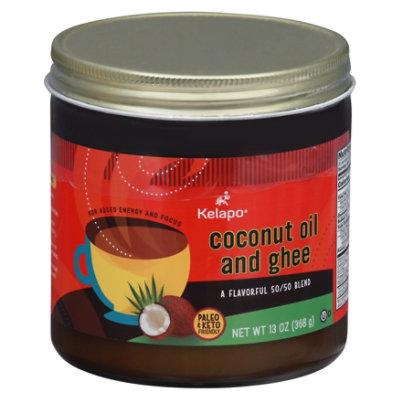 Kelapo Oil Ccnut Ghee 50 50 Blnd - 13 OZ - Image 3