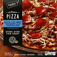 Safeway Select Pizza Artisan Gotta Luv Meat - 20.21 OZ - Image 2