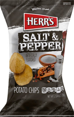 Herrs Salt & Pepper Chips - 2.75 OZ - Image 2