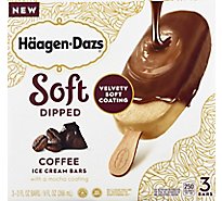 Haagen-Dazs Soft Dipped Coffee Bar 3floz Box - 9 FZ