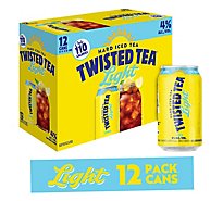 Twisted Tea Hard Iced Tea Light In Cans - 12-12 Fl. Oz.