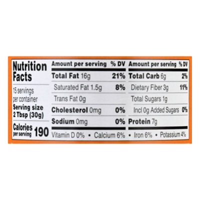 Once Again Nut Bttr Almnd Lg - 16 OZ - Image 4