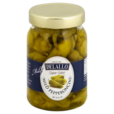 DeLallo Pepperoncini Whl Mild - 16 OZ - Image 1