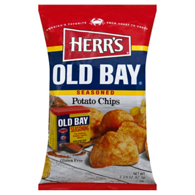 Herrs Old Bay Seasoning Potato Chips - 2.375 OZ - Image 1