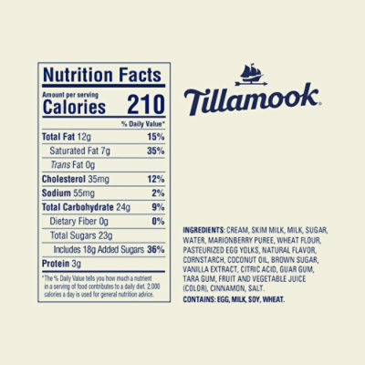 Tillamook Marionberry Pie Ice Cream - 48 Oz - Image 6