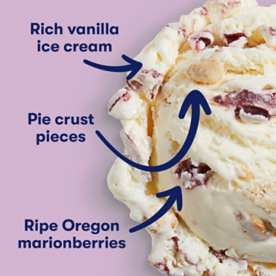 Tillamook Marionberry Pie Ice Cream - 48 Oz - Image 7