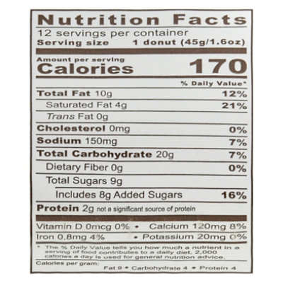 Donuts Glazed 12ct Maple - 19 OZ - Image 4