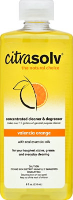 Citra Solvent Liquid Citrus All Purpose Cleaner - 8 FZ - Image 2