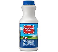 DairyPure 2% Milk with Vitamin A and Vitamin D Reduced Fat Milk Bottle - 1 pint