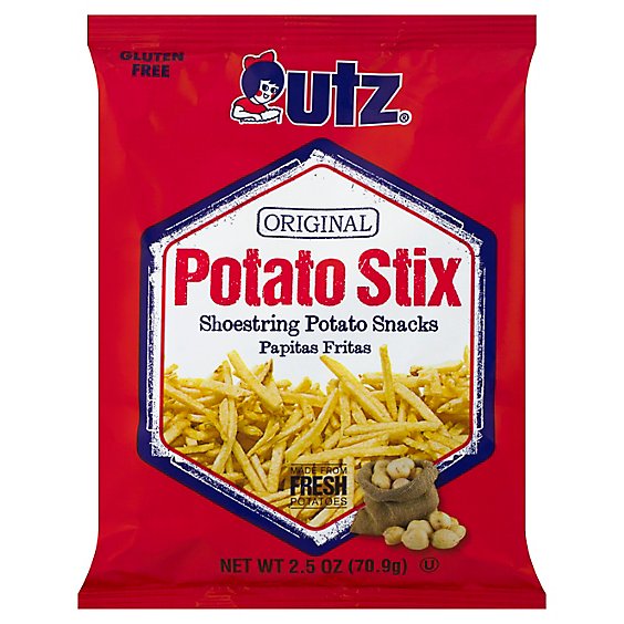 Utz Potato Stix Original Gluten Free - 2.5 Oz