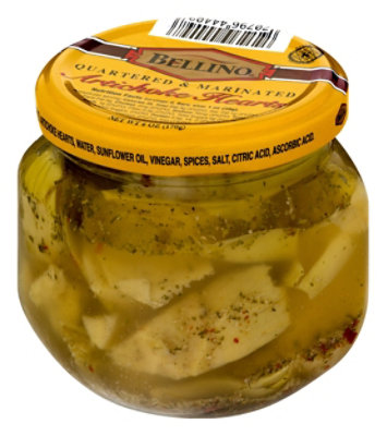 Bellino Quartered Marinated Artichokes Hearts - 6 OZ - Image 4