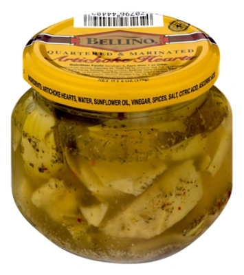 Bellino Quartered Marinated Artichokes Hearts - 6 OZ - Image 6