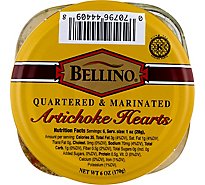 Bellino Quartered Marinated Artichokes Hearts - 6 OZ