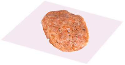 Salmon Burger Lightly Seasoned Fresh - 1 Lb - Image 1