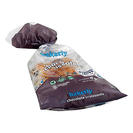 bakerly Brioche Chocolate Croissant 9.52 Oz - 6 Count - Image 1