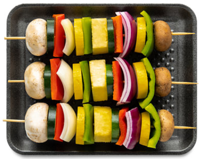 Vegetable Kabobs - 16 OZ - Image 1