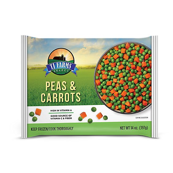 Tj Farms Select Peas & Carrots - 14 OZ
