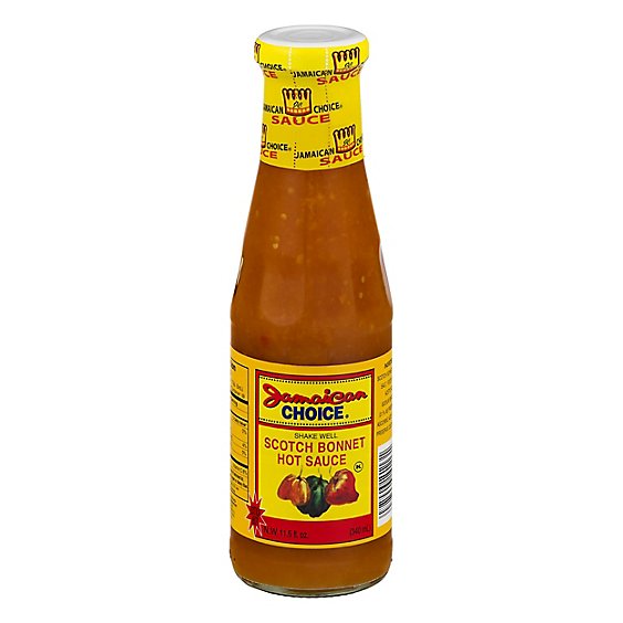 Jamaican Choice Sauce Hot Scotch Bonnet - 11.5 Fl. Oz.
