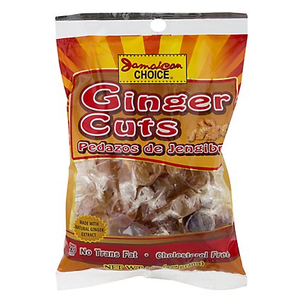 Jamaican Choice Ginger Cuts Chews - 8 OZ - Image 1