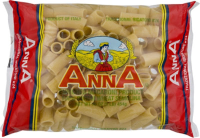 Anna Pasta Rigatoni No. 24 - 16 Oz - Image 1