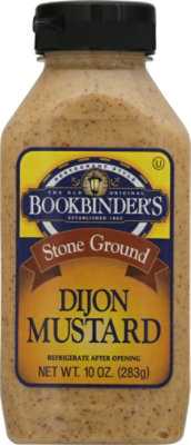 Bookbinders Mustard Dijon Grnd - 10 OZ - Image 2