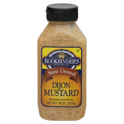 Bookbinders Mustard Dijon Grnd - 10 OZ - Image 1