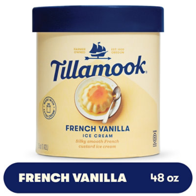 Tillamook French Vanilla Ice Cream - 48 Oz - Image 2