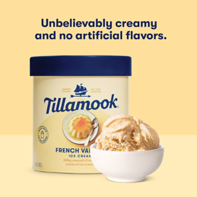 Tillamook French Vanilla Ice Cream - 48 Oz - Image 6