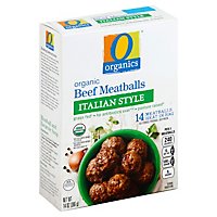 O Organic Italian Style Beef Meatballs - 14 Oz. - Image 1